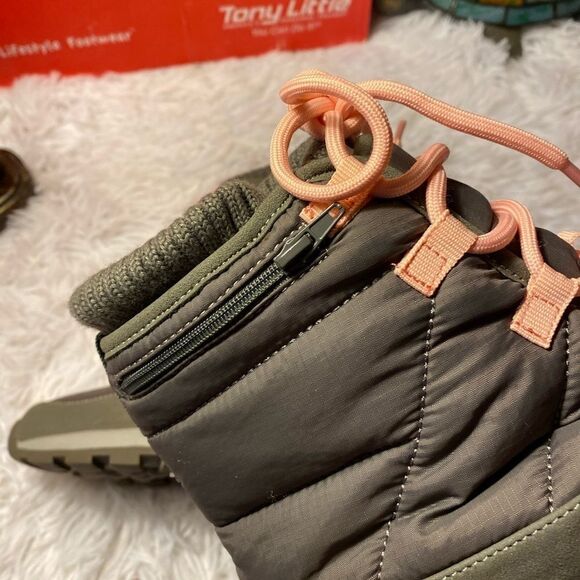 Tony Little Cheeks Fit Body Hiker Boots Sz 6 - Picture 12 of 16